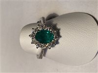 Anello Rizzi Gioielli Donna in Oro Smeraldo 1.22 Ct SA71AG36087 - SA71AG36087